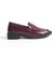 Bordo Şık Tasarım Loafer Ayakkabı 4