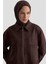 Nakışlı Süet Takım 25KD1505 Kahverengi 4