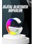 Bluetooth Hoparlör G Şekli Atmosfer Akıllı Rgb Lamba Wireless Kablosuz Şarj 2