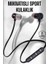Kablolu Mıknatıslı Sport Kulaklık Bluetooth Bağlantılı 2