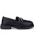 Kadın Deri & Tekstil Siyah Loafer Ayakkabı 817 9876 Bn Ayk SK25-26 Syh Dr/tay Prlk Dr 1