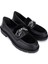 Kadın Deri & Tekstil Siyah Loafer Ayakkabı 817 9876 Bn Ayk SK25-26 Syh Dr/tay Prlk Dr 2
