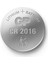 Gp Batteries CR2016 3V Lityum Düğme Pil 20'li Kart (20 Adet Pil) 2