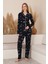 Kadın %100 Pamuk Milan Soft Kumaş Pijama Takımı 12423 4