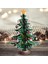 Yılbaşı Ahşap Dekor 35CM Çam Ağacı Yeşil 1