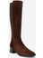 Rochos Kahverengi Süet Streç Detaylı Hakiki Deri Kadın Çizme 3