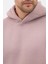 Erkek Oversize Pamuklu Kanguru Cepli 3 Iplik Basic Kapüşonlu Sweatshirt Buzmenekşe - 2xl 6