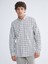 Yeni Sezon Regular Fit Uzun Kollu Ekose Gabardin Erkek Gömlek 1