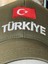 Türkiye Bayrak Nakışlı Unisex Pamuklu Cap Şapka 5