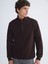 Yeni Sezon Fermuarlı Dik Yaka Uzun Kollu Erkek Sweatshirt 1
