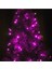Yılbaşı Fuşya LED Işık Eklemeli 80 Ampul 8 mt 2