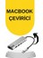 Macbook Pro/air Uyumlu USB Type-C 8 In 1 Hub Dönüştürücü Çevirici Çoklayıcı USB Hdmı Micro Sd 8 Girişli 2