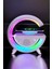 Bluetooth Hoparlör Dijital Göstergeli Wireless Şarj Rgb Işıklı 4