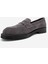 Pline Füme Süet Hakiki Deri Kadın Loafer Ayakkabı 4