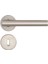 Odıa Rozetli Kapı Kolu Nikel Saten Mat Renk Oda Rozetli 1