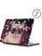 MacBook Pro 13 Kılıf – A2338 M1 M2, A2251 A2289 A1706 A1708 A1989 A2159 Uyumlu – Tpu Sert Kapak, Lazer Uv Kedi Baskılı, Çizilmeye Dayanıklı Koruma Pembe 3