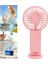 Mini Fan,telefon Tutucu,portatif El Vantilatörü Pembe 9,3X19CM 1