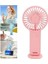 Mini Fan,telefon Tutucu,portatif El Vantilatörü Pembe 9,3X19CM 3