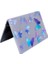 MacBook Pro 13 Inç Kılıf Çiçek Desenli Sert Kapak, M1/m2 Tam Uyum A2338 A2289 A2251 A1706 A1708 A1989 A2159 Ince Hafif, Darbeye Dayanıklı, Çizilmez Koruyucu Mor 2