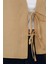 Önü Bağlamalı Keten Kimono 960 - Bisküvi 2