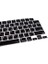 MacBook Klavye Koruyucu Arapça Baskılı Us-Amerikan Enter Tipi Air 13,6-15,3inç- Pro 14,2-16,2inç M1-M2-M3-M4 Pro Max Uyumlu, Ultra Ince Hafif Izi Bırakmayan Yüzey Siyah 3