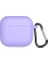 Airpods 4 Kılıf Askılı Mat Silikon Lila [airpods 4 ile Uyumlu Kılıf - Lila] 3