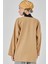 Keten Tesettür Kimono 5968 - Camel 2