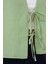 Önü Bağlamalı Keten Kimono 960 - E.yeşil 2