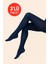 Kadın 3'lü Paket Açık Lacivert Külotlu Çorap Orta Kalın Mus Micro 40 Den Opak Mat Pantyhose 3