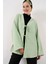 Keten Tesettür Kimono 5968 - E.yeşil 1