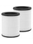 2pcs Mooka M03 için Yedek Filtresi Hava Temizleyici H13 Gerçek HEPA Filtresi Yüksek Verimli Aktif Karbon Filtresi (Yurt Dışından) 6