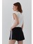 Şeritli Şort Siyah 4