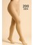 Kadın 200 Den Micro Opak Mat Kışlık Kalın Açık Ten Külotlu Çorap 1