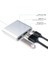 Hb-05 4K Hdmi Type C USB Çok Fonksiyonlu Metal A Kalite Kalın Kablolu Hub (Hdmı USB Type C Hd 4K Hub Hb-05) 3
