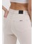 Kadın Hakan Jeans Esnek Wide Leg Ekru Yüksek Bel Kot Pantolon 8