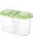 2 Bölmeli Saklama ve Erzak Kabı 1200 ml 3