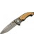 Eco Lounge Browning 2-31 Damascus Kamp Çakı 19,5cm - Yarı Otomatik, Kemerlikli, Ahşap; Metal Sap 1