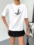 Kısa Kol Baskılı T-Shirt - Beyaz 6