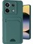Newface Xiaomi Redmi Note 13 Pro 5g Kılıf Kelvin Kartvizitli Silikon - Koyu Yeşil 1