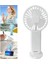 Mini Fan,telefon Tutucu,portatif El Vantilatörü Beyaz 9,3X19CM 1
