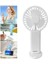Mini Fan,telefon Tutucu,portatif El Vantilatörü Beyaz 9,3X19CM 3