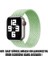 Series 5 44MM Için Kordon, (Medium Size, 147MM) Knitted Fabric Loop Açık Yeşil [ Series 5 44MM ile Uyumlu Kordon - Açık Yeşil] 3