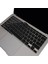 MacBook Air 13 Inç Klavye Koruyucu Ultra Ince Silikon M1 A2337 A2179 Id ile Uyumlu – Ultra Ince Silikon Kılıf, Us Abd Ingilizce Baskı Siyah 1