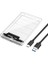 Gn-66 Şeffaf 2.5 Inç Sata Harddisk Kutusu 3.1 Type-C - Sabit Diski Taşınabilir Disk Yapar 1