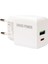 Power 3A Pd/qc Hızlı Şarj Başlık Çift Giriş Sws-C1 - Beyaz 1