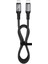 100W Type-C To Type-C Kumaş Örgü Kablo, 20V/5A, 1.2 Metre Hızlı Şarj ve Kablosu, 20GBPS/4K 60Hz 1