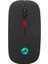 SM-BT11 USB Siyah 2in1 Bluetooth ve 2.4ghz Şarj Edilebilir Kablosuz Mouse 2