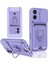 Newface Iphone 16 Kılıf Zuma Kartvizitli Yüzüklü Silikon - Lila 1