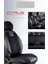 Honda Cr-V Deri Detaylı Oto Koltuk Kılıfı Ön Arka Set Cyrus Seri Siyah Scr 97-18 4