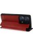 Newface Xiaomi Redmi Note 13 Pro 4g Kılıf Flip Cover - Kırmızı 7
